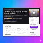 Java Core - Tự Học Java Siêu Dễ Dành Cho Beginners